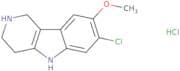 7-Chloro-8-methoxy-2,3,4,5-tetrahydro-1H-pyrido[4,3-b]indole hydrochloride