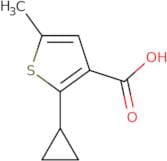 2-Cyclopropyl-5-methylthiophene-3-carboxylic acid