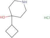 4-Cyclobutylpiperidin-4-ol hydrochloride