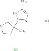 3-(4-Methyl-1H-imidazol-2-yl)oxolan-3-amine dihydrochloride