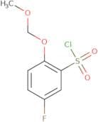 5-Fluoro-2-(methoxymethoxy)benzene-1-sulfonyl chloride