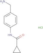 N-[4-(Aminomethyl)phenyl]cyclopropanecarboxamide hydrochloride