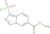 Methyl 1-(chlorosulfonyl)imidazo[1,5-a]pyridine-6-carboxylate
