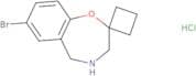 7-Bromo-4,5-dihydro-3H-spiro[1,4-benzoxazepine-2,1'-cyclobutane] hydrochloride