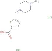 5-[(4-Methylpiperazin-1-yl)methyl]thiophene-2-carboxylic acid dihydrochloride
