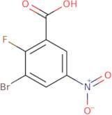 3-bromo-2-fluoro-5-nitrobenzoic acid