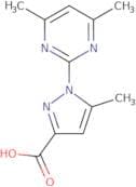 1-(4,6-Dimethylpyrimidin-2-yl)-5-methyl-1H-pyrazole-3-carboxylic acid