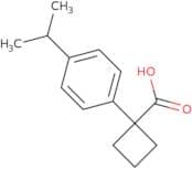 1-[4-(Propan-2-yl)phenyl]cyclobutane-1-carboxylic acid