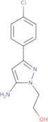 2-[5-Amino-3-(4-chlorophenyl)-1H-pyrazol-1-yl]ethan-1-ol