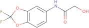 N-(2,2-Difluoro-1,3-dioxaindan-5-yl)-2-hydroxyacetamide