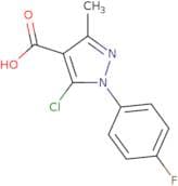 5-Chloro-1-(4-fluorophenyl)-3-methyl-1H-pyrazole-4-carboxylic acid