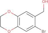 (7-Bromo-2,3-dihydro-1,4-benzodioxin-6-yl)methanol