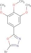 2-Bromo-5-(3,4,5-trimethoxyphenyl)-1,3,4-oxadiazole