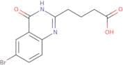 4-(6-Bromo-4-oxo-3,4-dihydroquinazolin-2-yl)butanoic acid
