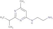 N1-[6-Methyl-2-(propan-2-yl)pyrimidin-4-yl]ethane-1,2-diamine