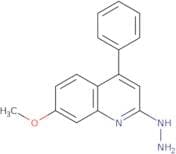 2-Hydrazinyl-7-methoxy-4-phenylquinoline