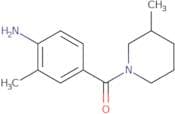 2-Methyl-4-(3-methylpiperidine-1-carbonyl)aniline