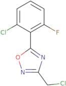 5-(2-Chloro-6-fluorophenyl)-3-(chloromethyl)-1,2,4-oxadiazole