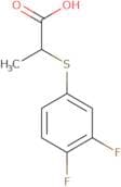 2-[(3,4-Difluorophenyl)sulfanyl]propanoic acid