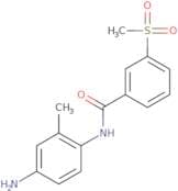 N-(4-Amino-2-methylphenyl)-3-methanesulfonylbenzamide