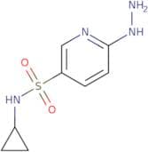 N-Cyclopropyl-6-hydrazinylpyridine-3-sulfonamide
