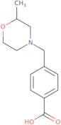 4-[(2-Methylmorpholin-4-yl)methyl]benzoic acid