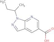 1-(Butan-2-yl)-1H-pyrazolo[3,4-b]pyridine-5-carboxylic acid