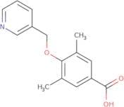 3,5-Dimethyl-4-[(pyridin-3-yl)methoxy]benzoic acid