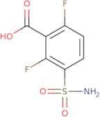 2,6-Difluoro-3-sulfamoylbenzoic acid