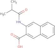 3-(2-Methylpropanamido)naphthalene-2-carboxylic acid
