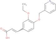 (2E)-3-{3-Ethoxy-4-[(pyridin-3-yl)methoxy]phenyl}prop-2-enoic acid