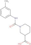 1-[(3-Methylphenyl)carbamoyl]piperidine-3-carboxylic acid