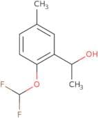 1-[2-(Difluoromethoxy)-5-methylphenyl]ethan-1-ol