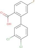 2-(3,4-Dichlorophenyl)-4-fluorobenzoic acid