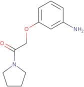 2-(3-Aminophenoxy)-1-(pyrrolidin-1-yl)ethan-1-one