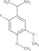 1-(2-Fluoro-4,5-dimethoxyphenyl)ethan-1-amine