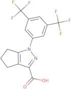 1-[3,5-Bis(trifluoromethyl)phenyl]-1H,4H,5H,6H-cyclopenta[C]pyrazole-3-carboxylic acid