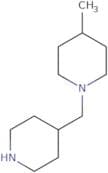 4-Methyl-1-[(piperidin-4-yl)methyl]piperidine