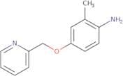 2-Methyl-4-[(pyridin-2-yl)methoxy]aniline