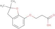 3-[(2,2-Dimethyl-2,3-dihydro-1-benzofuran-7-yl)oxy]propanoic acid