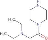 2-(Diethylamino)-1-(piperazin-1-yl)ethan-1-one