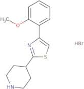 4-[4-(2-Methoxyphenyl)-1,3-thiazol-2-yl]piperidine hydrobromide