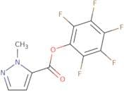 Pentafluorophenyl 1-methyl-1H-pyrazole-5-carboxylate