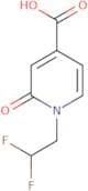 1-(2,2-Difluoroethyl)-2-oxo-1,2-dihydropyridine-4-carboxylic acid