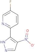 5-Fluoro-2-(4-nitro-1H-pyrazol-3-yl)pyridine