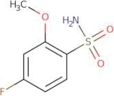 4-Fluoro-2-methoxybenzene-1-sulfonamide