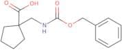 1-({[(Benzyloxy)carbonyl]amino}methyl)cyclopentane-1-carboxylic acid