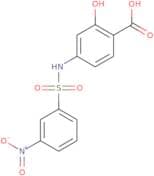 2-Hydroxy-4-(3-nitrobenzenesulfonamido)benzoic acid