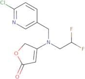 4-(((6-Chloropyridin-3-yl)methyl)(2,2-difluoroethyl)amino)furan-2(5H)-one