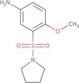 4-Methoxy-3-(pyrrolidine-1-sulfonyl)aniline